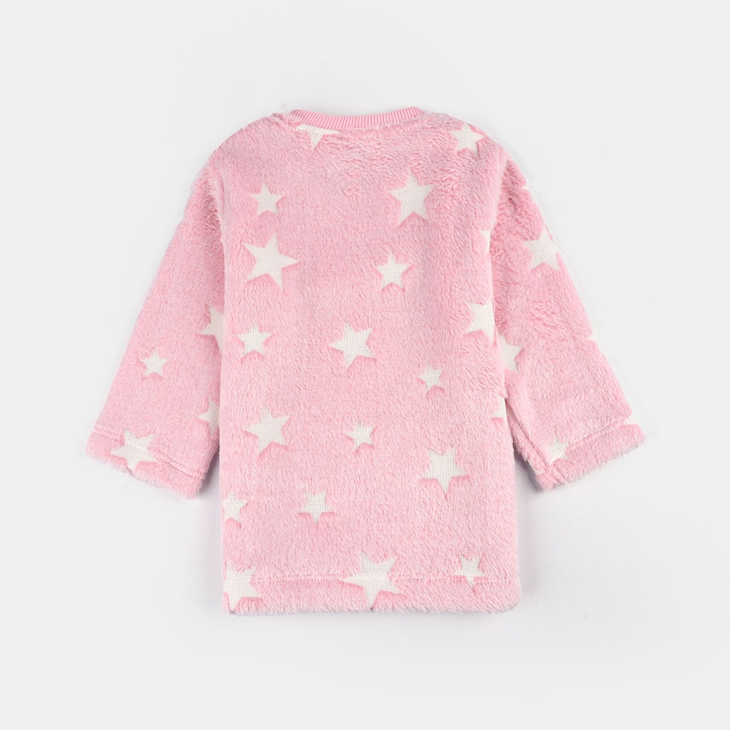 Infant Girls Sherpa Suit - Pink