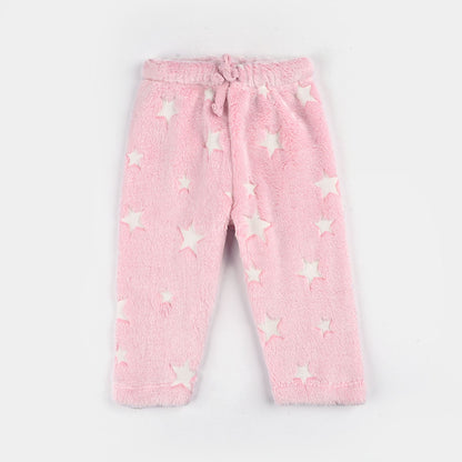 Infant Girls Sherpa Suit - Pink