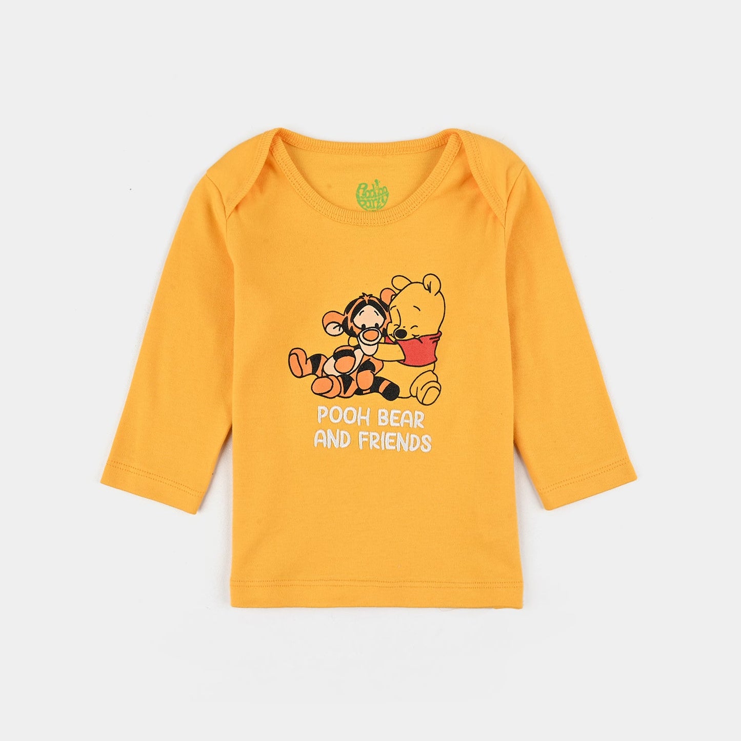 Infant Boys Cotton Interlock T-Shirt F/S Pack OF 3-Yellow/White
