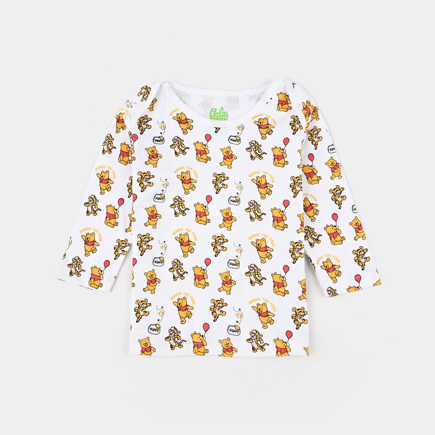 Infant Boys Cotton Interlock T-Shirt F/S Pack OF 3-Yellow/White