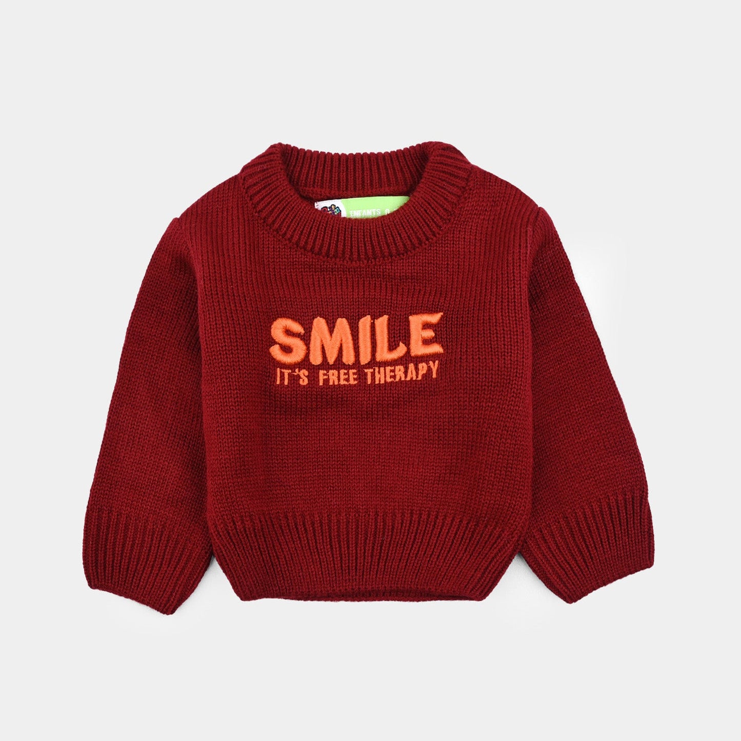 Infant Boys Sweater Smile - Red