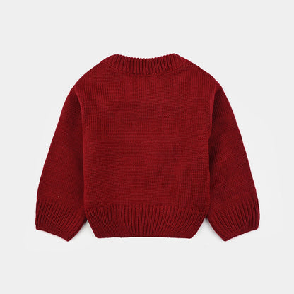 Infant Boys Sweater Smile - Red